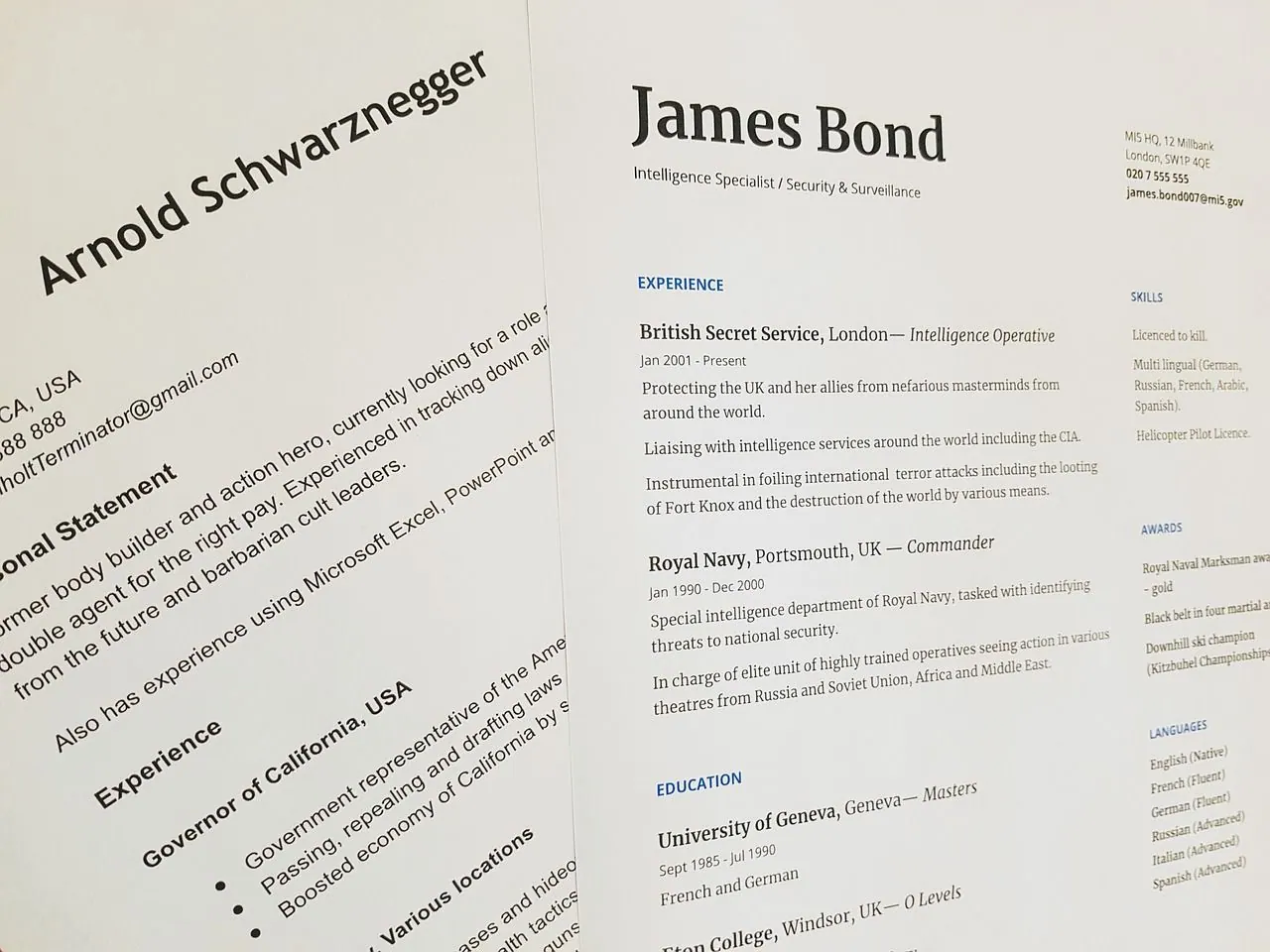 Using NLP to parse highly different resumes